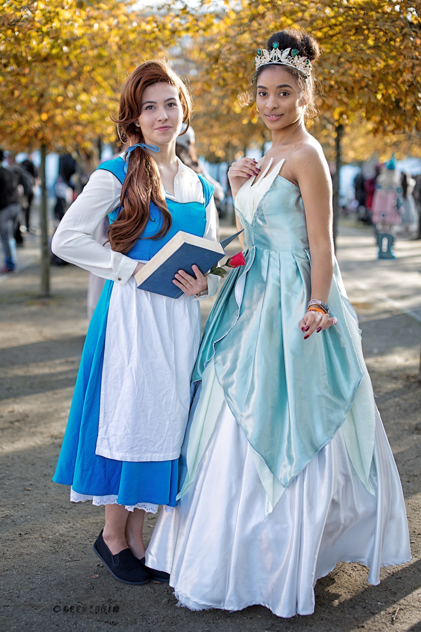Disney princesses cosplay photoshoot